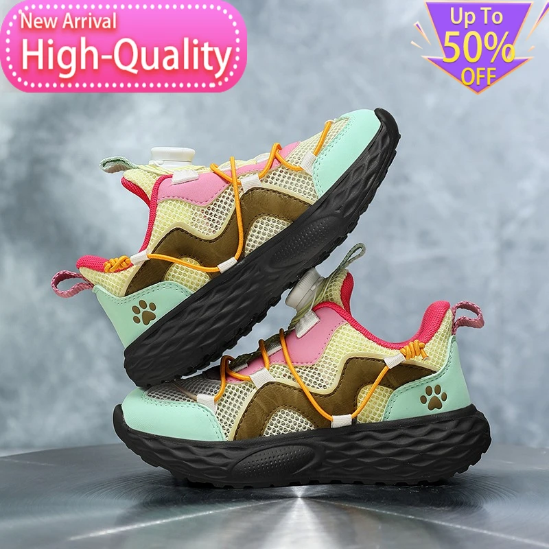 2026 Hot Selling Summer Versatile Childrens Sports Shoes Breathable Lightweight Running Shoes Comfortable Trendy Casual Shoes view 2
