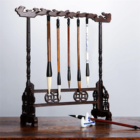 Chinese Calligraphy Brushes Set Kit 15Pcs Chinese Writing Brushes Set With Bamboo Pen Holder Japanese Painting Ink Brushes