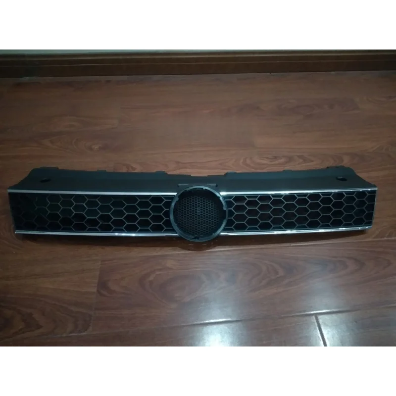 Griglia A Nido D'ape Con Finiture Argento Per Volkswagen Polo 11-13 Gtd