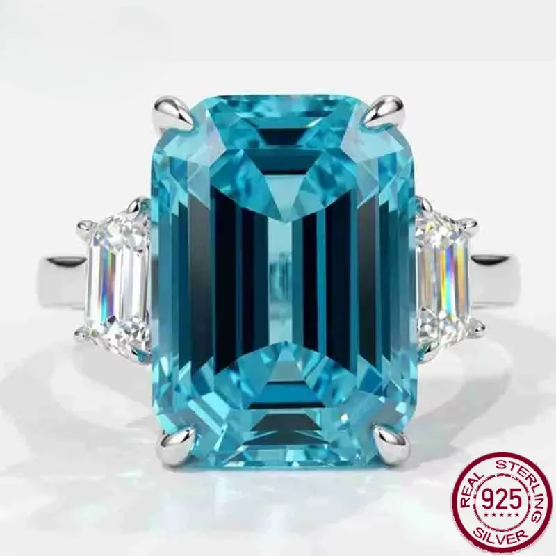 yaranyan-anello-vintage-in-argento-sterling-925-con-zaffiro-sintetico-taglio-smeraldo-10-14-mm-10-ct-e-diamanti-ad-alto-contenuto-di-carbonio-gioiello-raffinato