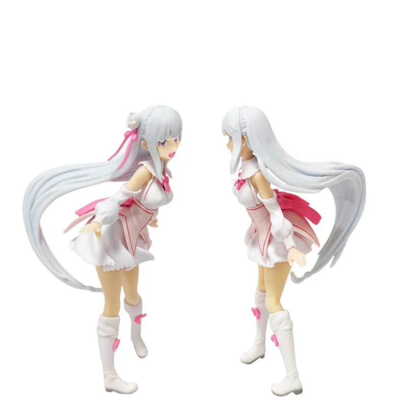 Heiße Re:Zero Starting Life in Another World Anime-Figur Emilia Actionfiguren Kawaii Memory Snow Emilia Sammlermodell Spielzeug – Detail 2