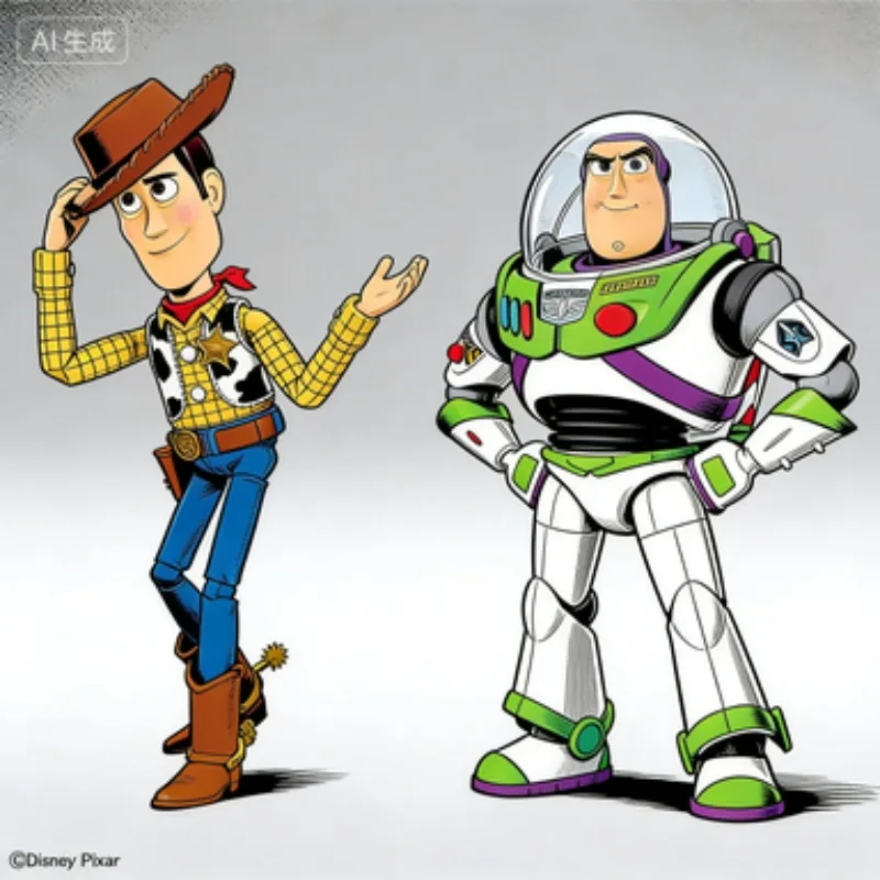 Special Offer Bandai Toy Story Figure Cinema-rise Cowboy Sheriff Woody Genuine Assembly  Anime Action Figure