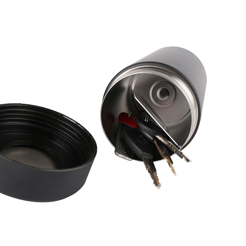 Edelstahl versteckte Becher Wasser flasche Stash Box Umleitung Safe mit großem Stauraum