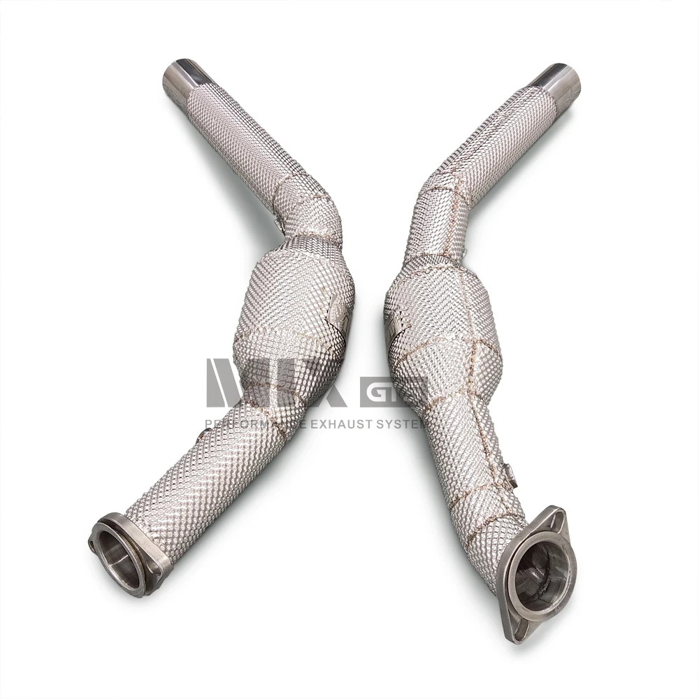 

Exhaust downpipe for 2011 Chevrolet Camaro 3.6L stainless steel high-performance exhaust system direct downpipe with heat shield