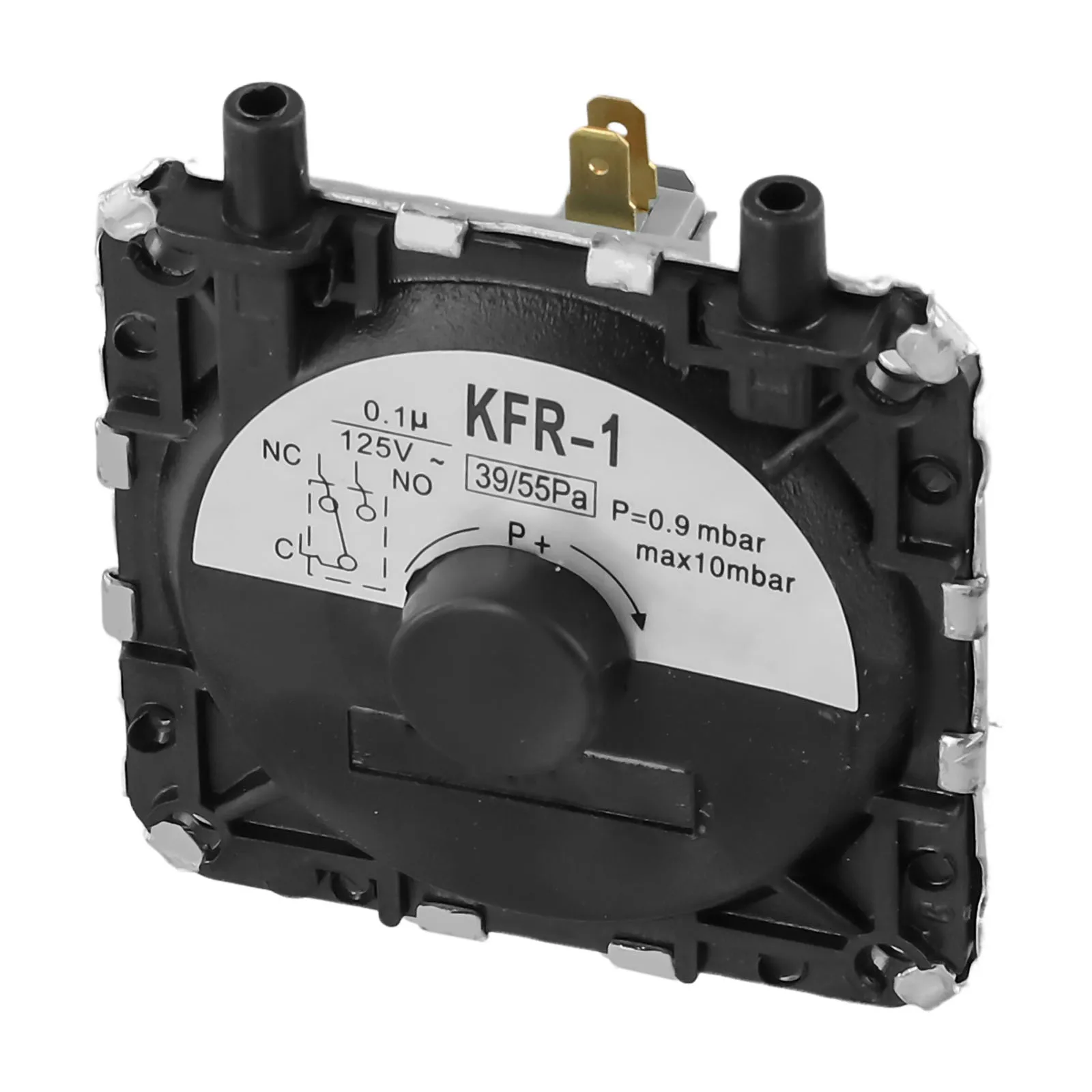 Air Pressure Switch Repair Part for Household Gas Water Heaters Compatible with KFR1 Plastic and Metal Materials