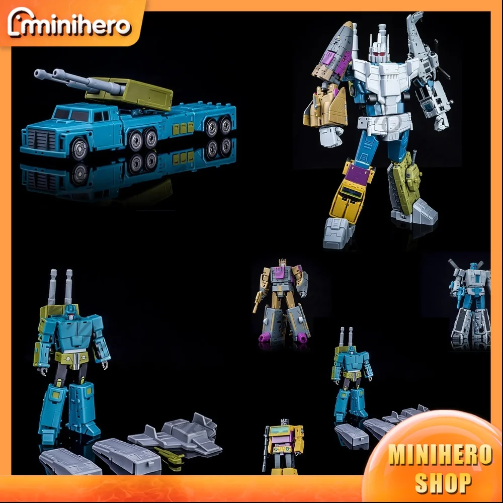 

Ready Stock Original MS TOYS Lie Tianbao Full Set 5 Boxes IDW Edition Mini Scale Mecha Robot Toy Gift