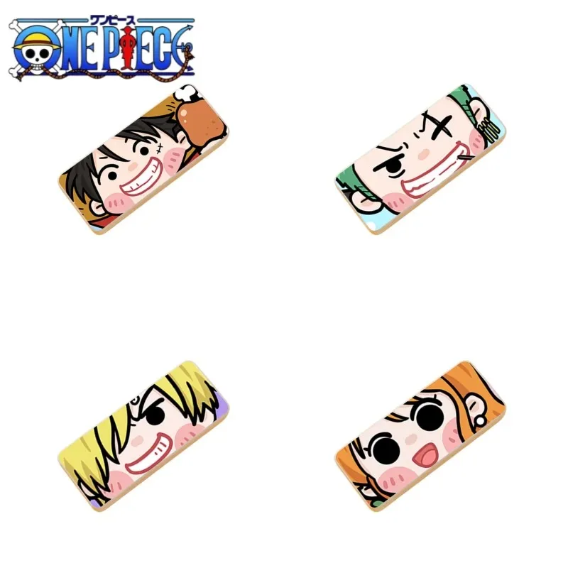 One Piece Q Version Luffy Sauron Cartoon Cute Glasses Box Animation Anti-fall Double-sided Myopia Box Sunglasses Storage Boxgift