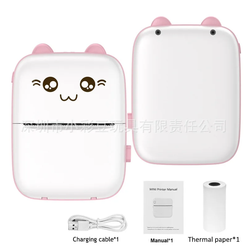 Customized-Border Printer Wireless Connectable to Mobile Phone Student Home Use Pocket Portable Thermal Printer