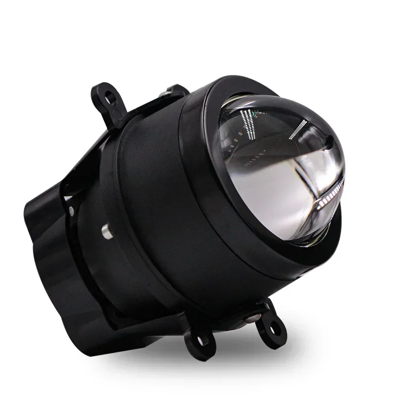 Car lamp J1 fog lamp bifocal lens 3.0 inch LED fog lamp bubble Feng super bright field far and near functions universal