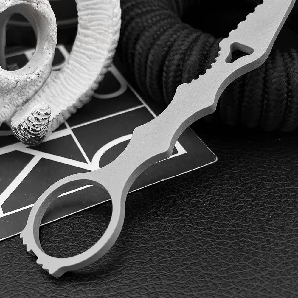 BM 179 SOCP Rescue Compact Rope Cutter Fixed Blade Knife Outdoor Jungle Exploration Mountaineering Fishing Utility Cutting Tool