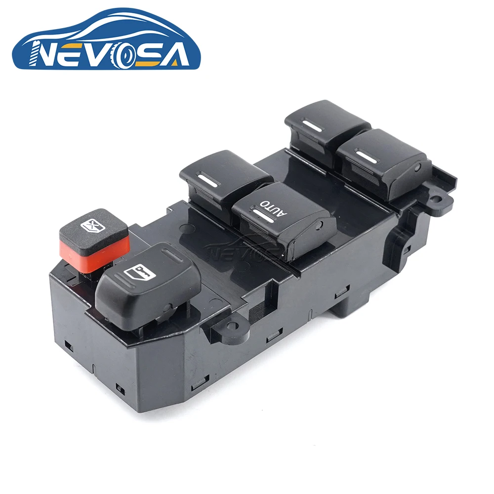 NEVOSA 35750-SWA-K01 For Honda CR-V 2007 08 2011 Car LHD Left Driver Side Window Switch Button 35750SWAK01 35760-SWA-J01 22 Pins