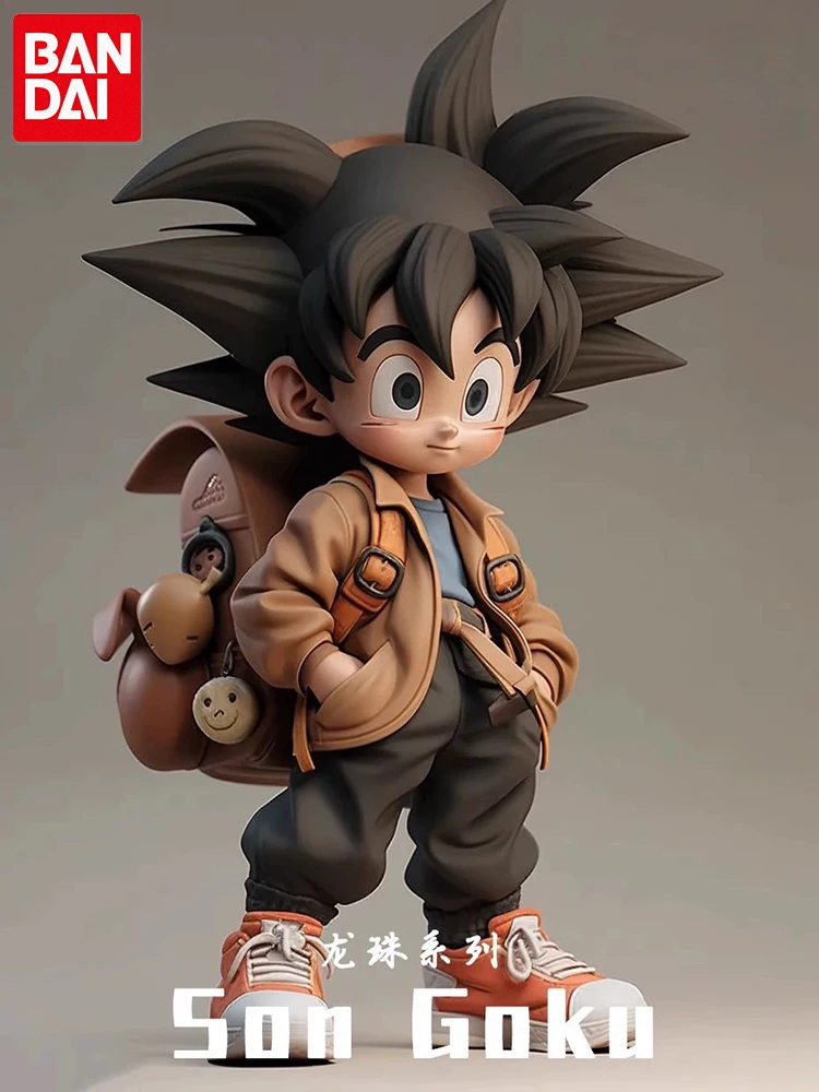 15cm Dragon Ball Figurki Anime Plecak ręczny Son Goku Q-Edition Gk Statua Pvc Model Otaczająca dekoracja samochodu Prezent urodzinowy