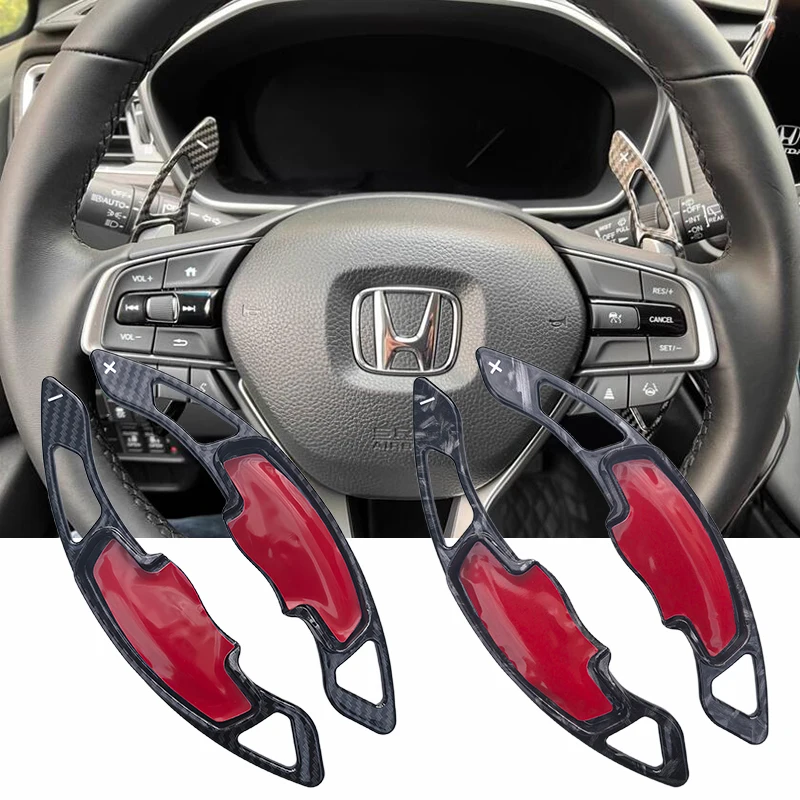 

Новый ABS углеродное волокно, автомобильный спортивный руль, переключатель передач, подходит для Honda Civic G10 Accord X CR-V Odyssey 2018-2022