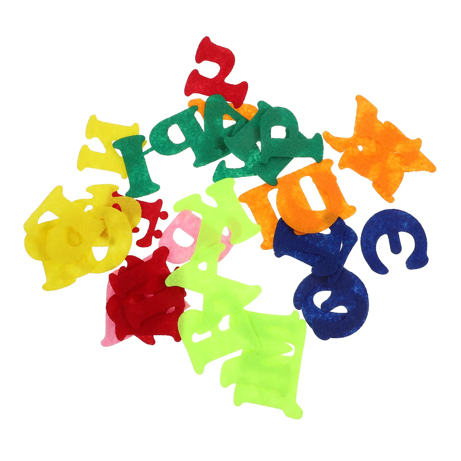 1Set Russian Alphabet Wall Stickers Felt Nonwoven Fabric Educational Decor Preschool Kindergarten Classroom Learning Early