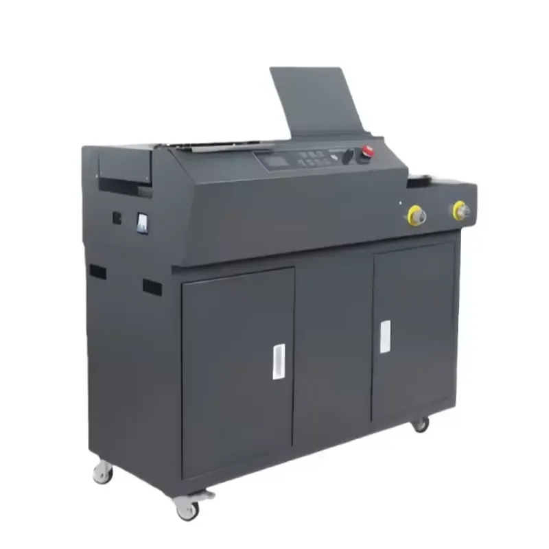 Binding Equipment with Hot Melt Gluing Function Large Fully Automatic Wireless Binding Machine with Glue for Document File