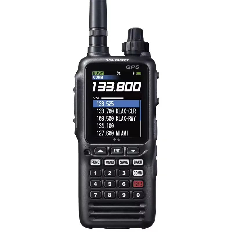 

Yaesu FTA-850L Wireless Bluetooth GPS Handhold Walkie-Talkie Portable ILS Dual Frequency Display Radio Professional Grade Radio