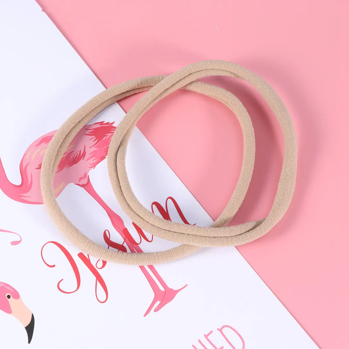 20Pcs Baby Elastic Hair Band Nylon Non-Slip Stretchy Headwear Newborn Infant Toddler Little Girls Photo Prop Birthday Gift