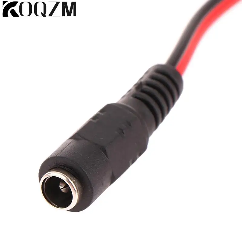 5PCS DC Power Male And Female Cable 12V Plug DC Adapter Cable Plug Connector Suitable For CCTV Camera DC Plug 5.5*2.1mm