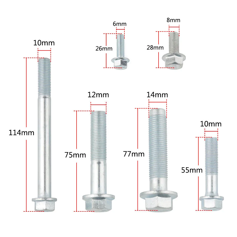 Transmission Bolt Kit for Honda for Acura B Series B16 B18 B20 Engine