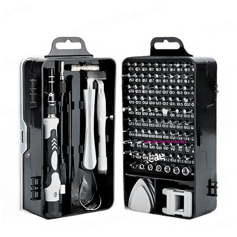 

115-In-1 screwdriver set, mobile phone repair tools, screw batch set, cross-border hardware tools