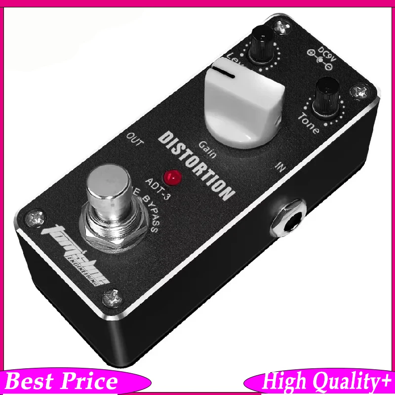 

Эффект-педаль для электрогитары AROMA ADT-3 Mini Distortion Simulation с корпусом из алюминиевого сплава и высокой интенсивностью усиления