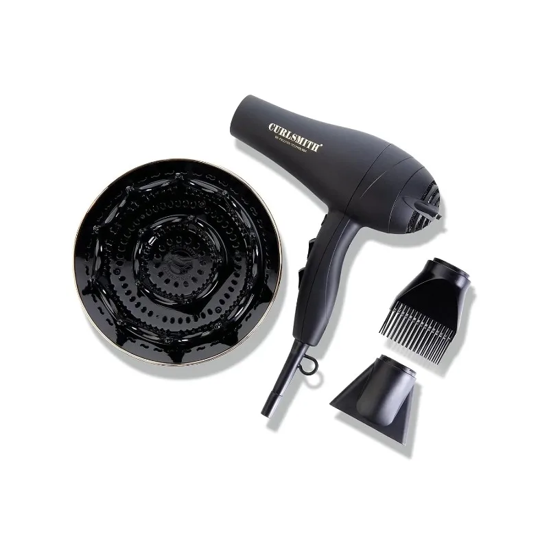 CURLSMITH Defrizzion Hair Dryer, for Curly Hair, with Extra Large 8