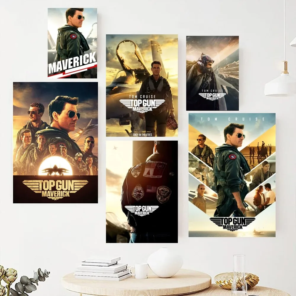 Top Gun Maverick Poster Paintings on The Wall Picture for Living Room Interior Painting Room Decoration