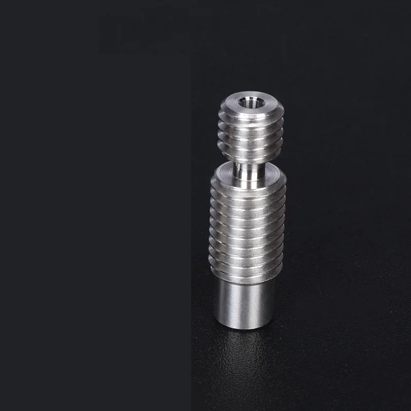 V6 All-Metal Stainless Steel Titanium Alloy Ti Pipework Smooth Inner Wall Far and near Distance 3D Printer Accessories