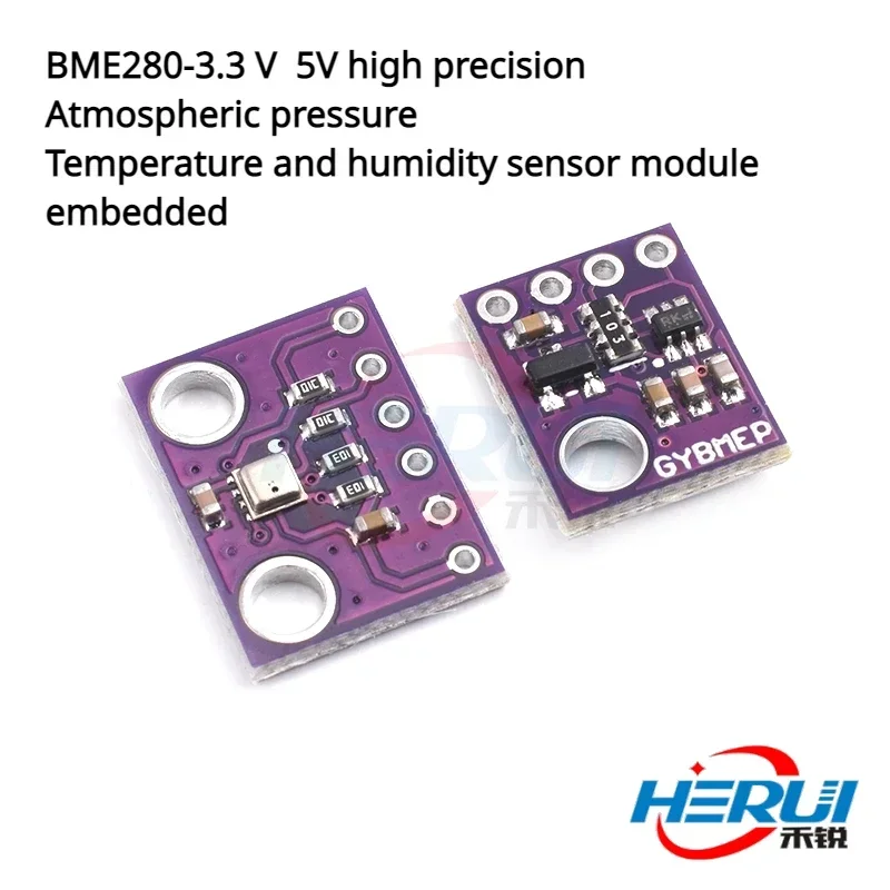 BME280-3.3 V 5V high precision Atmospheric pressure Temperature and humidity sensor module embedded