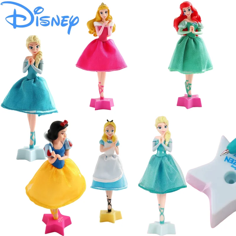 ديزني الأميرة إلسا حسناء ارييل سنو وايت السلس قلم حبر جاف الإبداعية عالية القيمة جميلة لطيف التصميم القلم الهدايا بالجملة #1