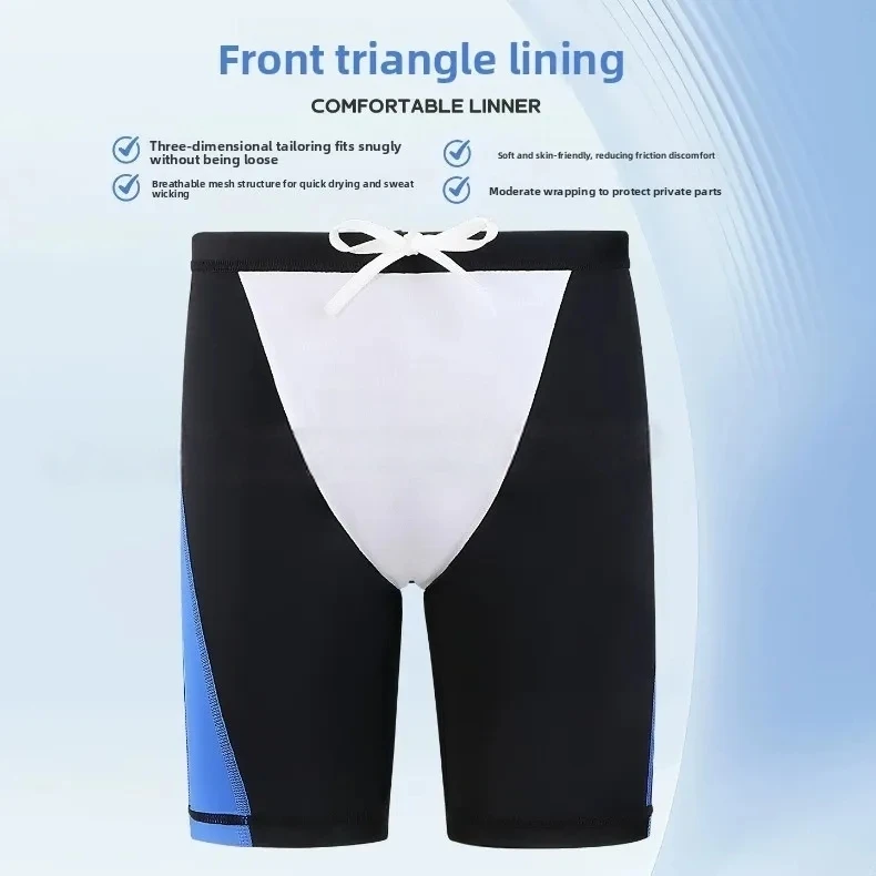 YINGFA Youth Swimming Trunks Quick Dry Breathable Boys Competition Training Swim Shorts Kids Beach Bathing Suit