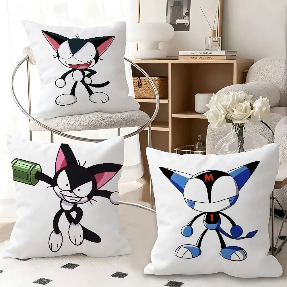 1pc Kuro Cyborg Kuro-chan Pillow Case Fashion Square Pillowcase Bedroom Sofa Room Ins Decoration Leisure
