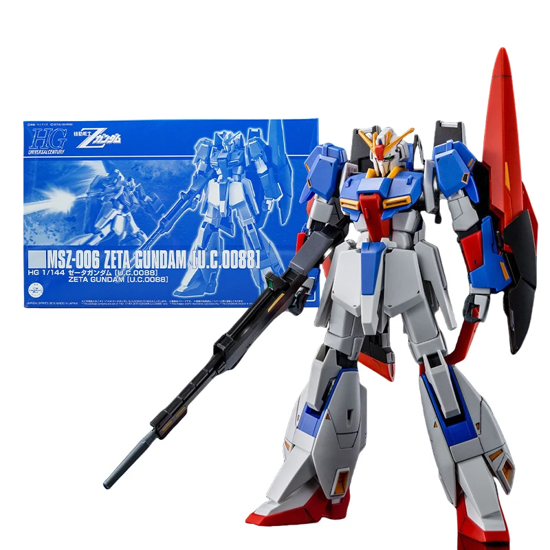 Bandai Gundam Model Kit HG 1/144 MSZ-006 Zeta Gundam U.C.0088