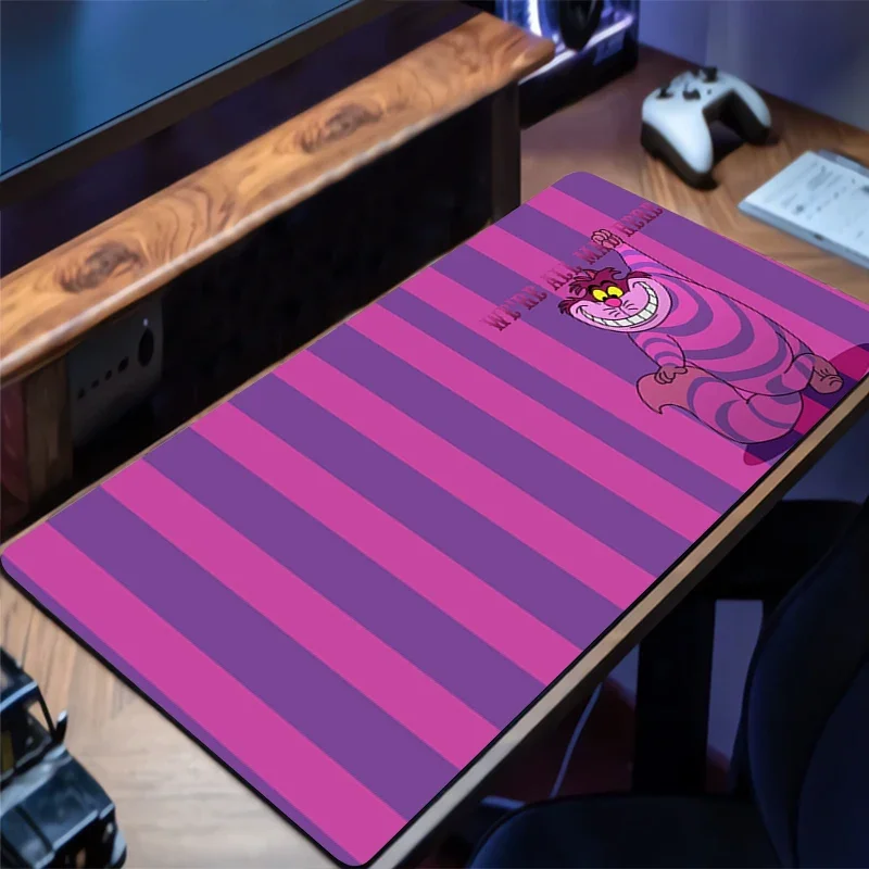 Mouse Pad Gaming New Mousepad Disney Movie A-alice in W-wonderland MousePads Table Keyboard Pad Non-Slip Soft Computer Desk Mat