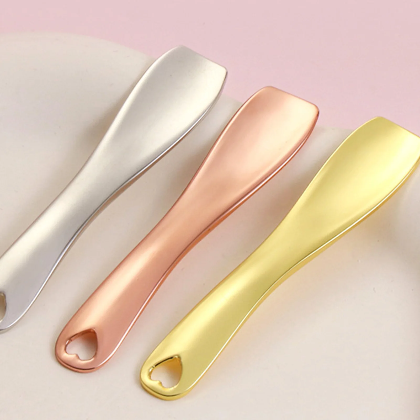 Eye Cream Wand Stick Multi-Functional Cosmetic Excavation Spoon Facial Cream Spoon Creamer Eye Cream Foundation Scraper Spoon