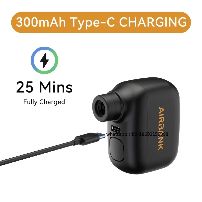 Pocket SE Mini Portable Electric Pump for Bicycle Cordless Tire Presta Schrader Valve Bike Accessories Fast Charging