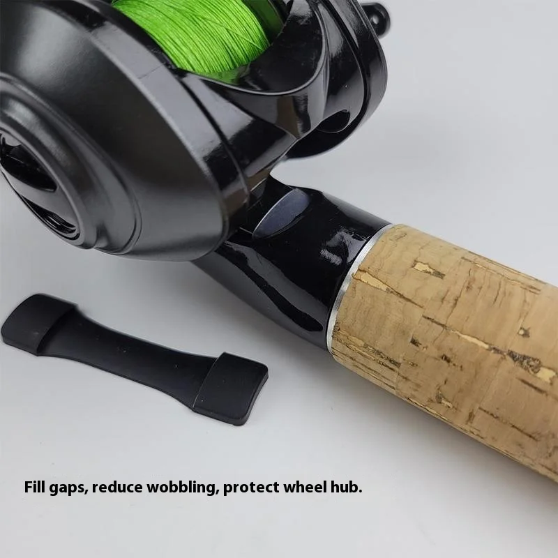 Funda protectora de silicona para carrete de pesca antigolpes