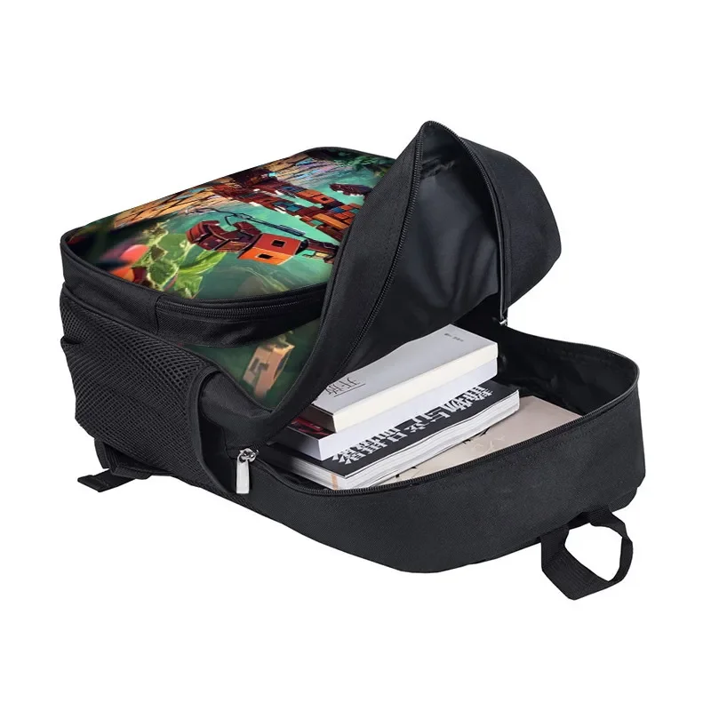 กระเป๋าเป้สะพายหลังลายการ์ตูน 3 มิติ สำหรับเด็กผู้ชายและเด็กผู้หญิง ของขวัญยอดนิยม พร้อมช่องใส่ของด้านหน้า ดีไซน์ทันสมัย กันน้ำ