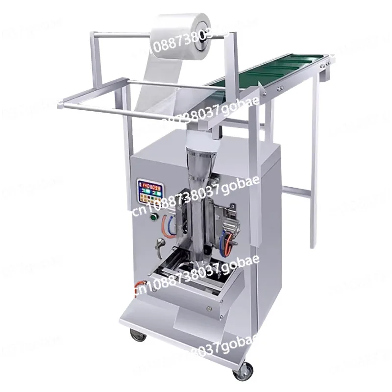 

Automatic manual hand throwing packaging machine Plastic chain bucket conveyor belt belt packaging