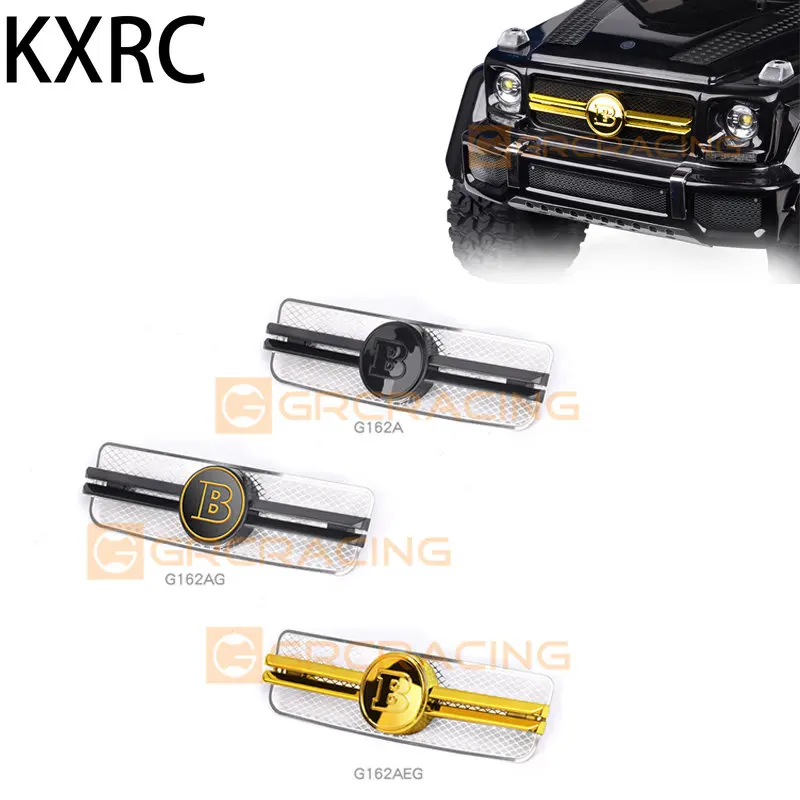 

KXRC Metal Front Face Medium Grille Decorate Accessories for 1/10 RC Crawler Car Traxxas TRX4 G500 TRX6 G63 Upgrade Parts