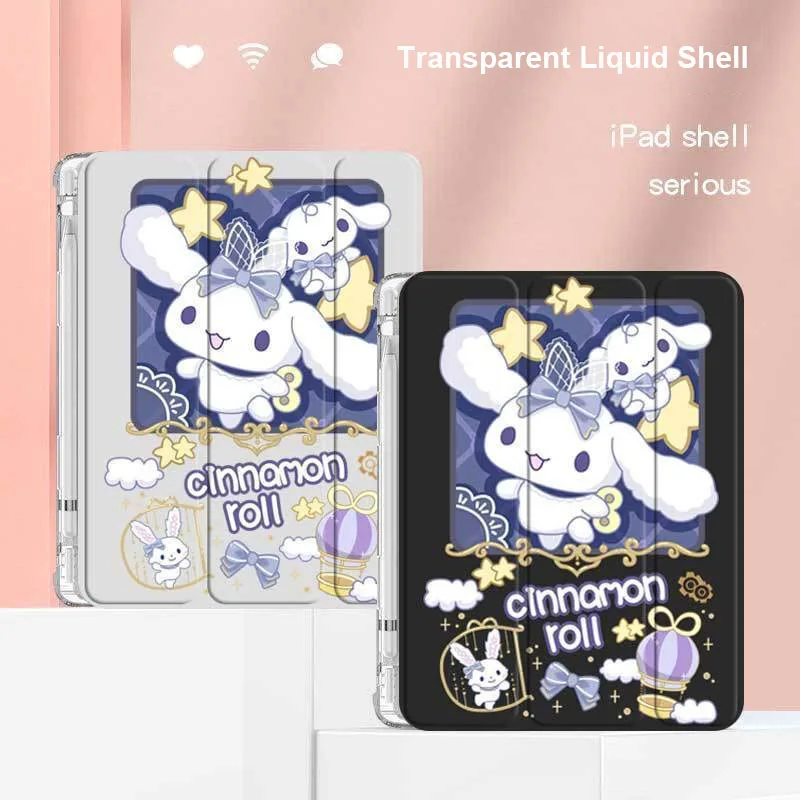 

Cinnamoroll With Pencil Holder Case for Redmi Pad SE 11 Redmi pad 10.61 Smart Cover for mi pad 5 11 pro 5 Mipad 6 11 pro Funda