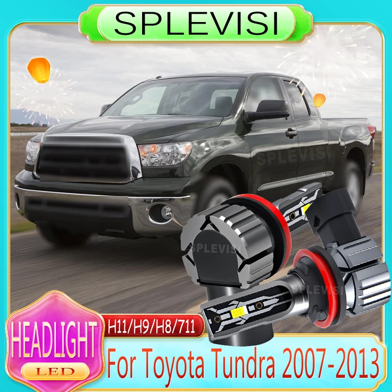 

Tool-Less Setup Reliable Vision Long Lifespan LED Headlight Low Beam Bulbs For Toyota Tundra 2007 2008 2009 2010 2011 2012 2013