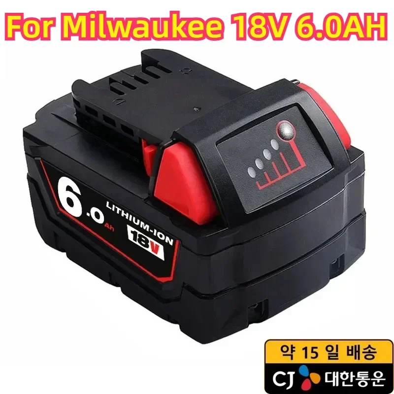 Original 18V 9.0Ah Replacement Lithium Ion Battery For Milwaukee 18V Power Tool Batteries 48-11-1815 48-11-1850 48-11-1860 Z50