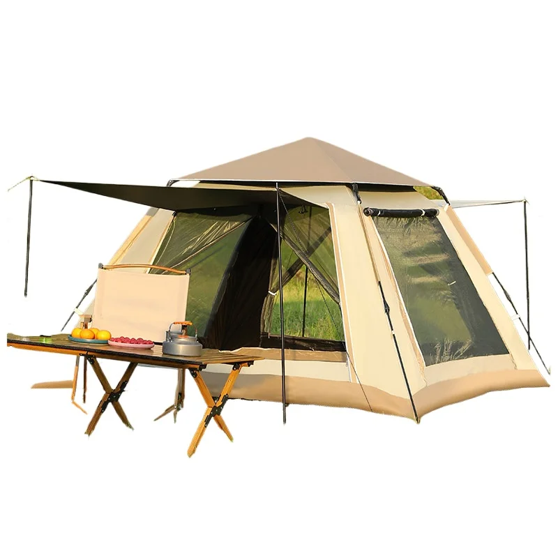 Automatic Pop Up Tent for Outdoor Camping Hiking Backpacking Travel Portable Foldable UV Protection Windproof Heavy Duty