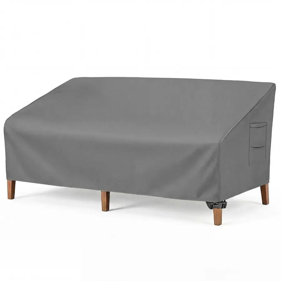 

Heavy Duty Patio Sofa Cover, 100 Waterproof 3Seater Outdoor Sofa Cover,Lawn Patio Furniture Covers with Air Vent and Handle,104