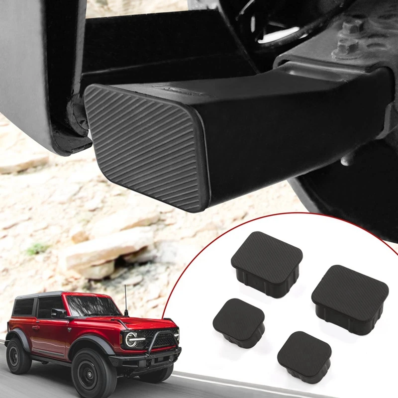 

Crash Bar End Caps Front Axle Plug Rubber Cover Protection for Ford Bronco 2021 2022 2023 2/4-Door Exterior Accessories