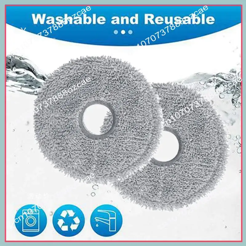 A26P Mikrofaser-Mopp-Pads für Cecotec Conga 9990 AI/9590/Conga 10090 AI Spin Revolution Ultra Power Home Staubsauger Teile