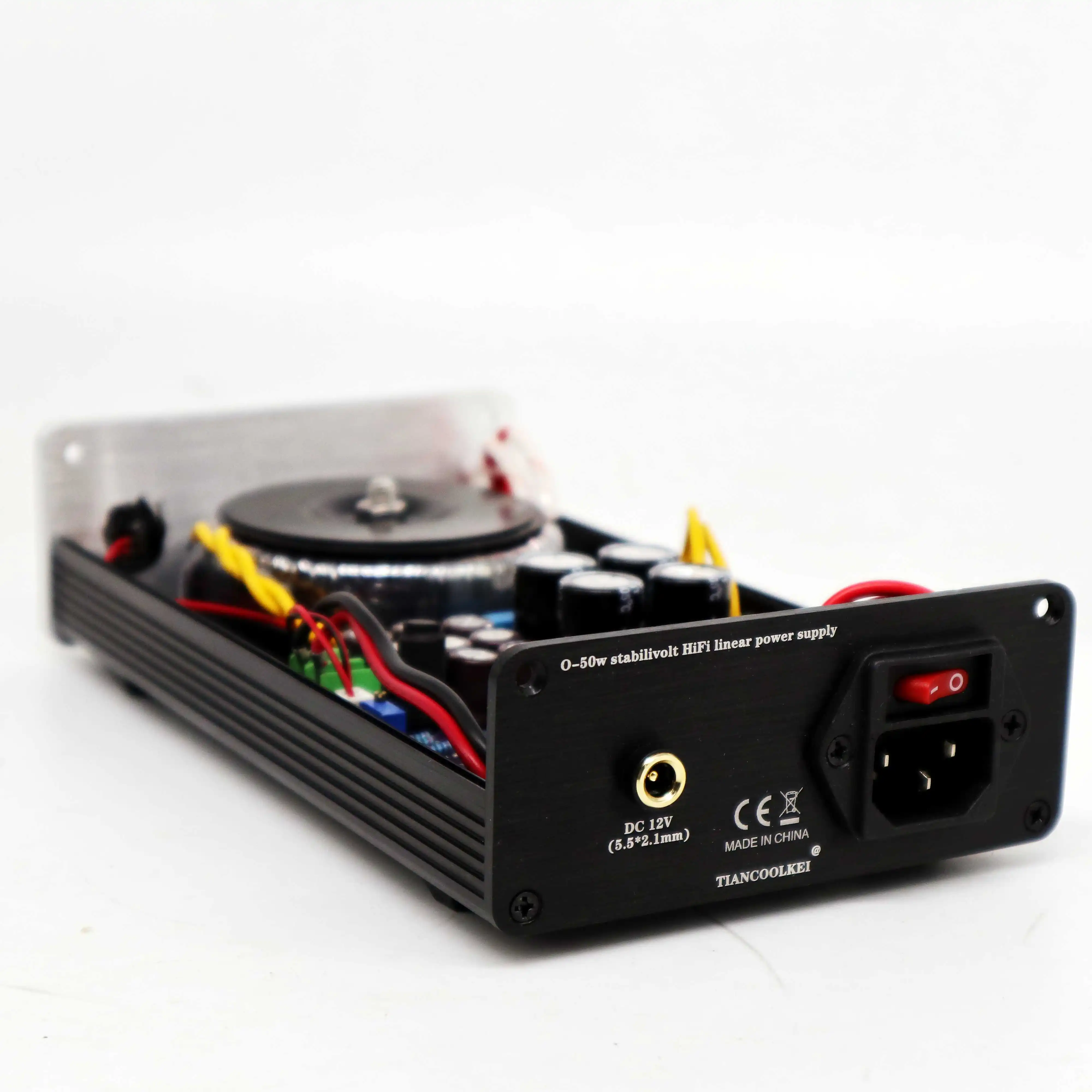 Регулируемый Линейный источник питания, 50 Вт, 3,5 А, 5 В, 12 В постоянного тока, миниатюрный Usb-адаптер Dac для ПК, Raspberry