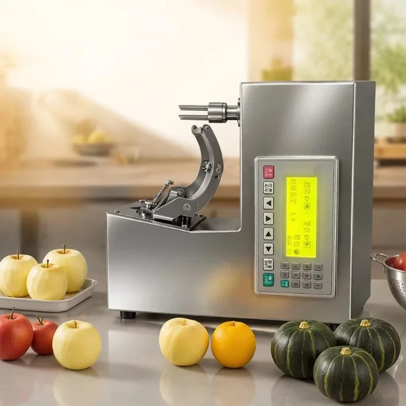 Manufactory Wholesale Automatic Fruit Peeling Machine Digital Control Stainless Steel Electric Orange Lemon Peeler XH