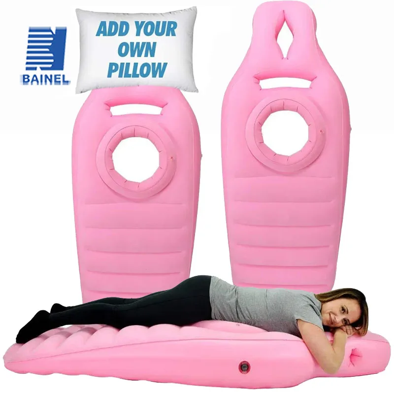 Inflatable Pregnancy Pillow Yoga Mat for Pregnant Women Inflatable Mat Mattress Pregnancy Maternity Body Bed Pillow Sleeping Mat